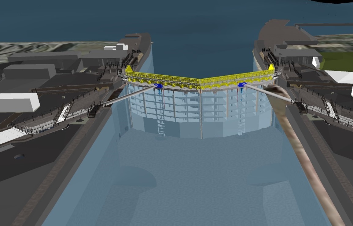 £34M dual function lock gates to deliver Tilbury flood resilience New