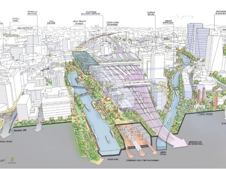 Alternative northern rail plan tabled to link HS2 and NPR via underground stations