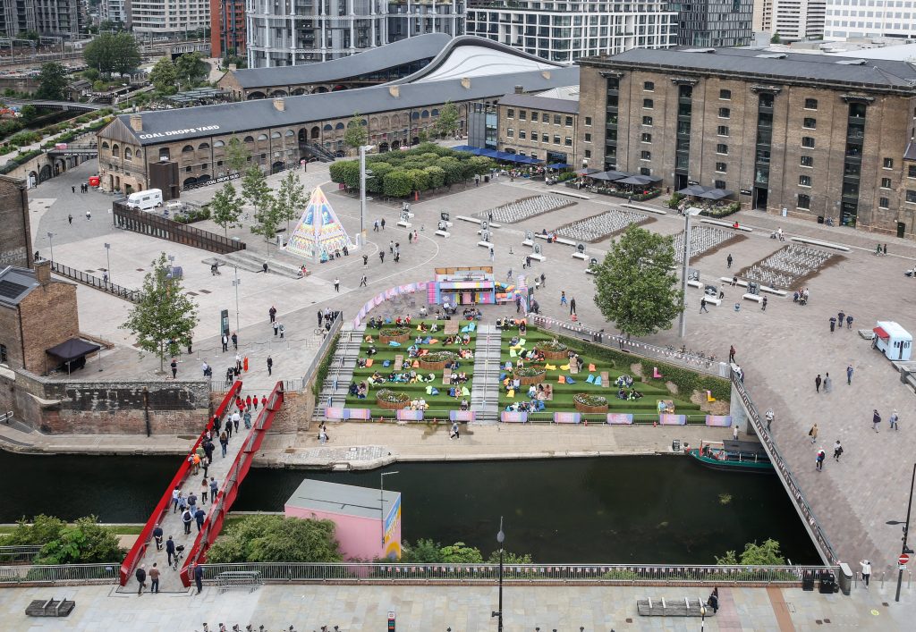 Steel truss bridge opens at King's Cross | New Civil Engineer - Vimarsana News