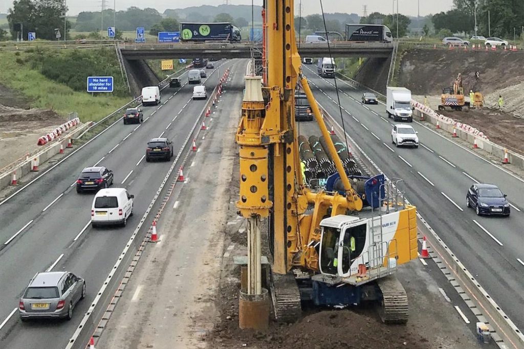 Innovation Showcase | Bauer's piling at M6 Junction 19 improvement - Vimarsana News