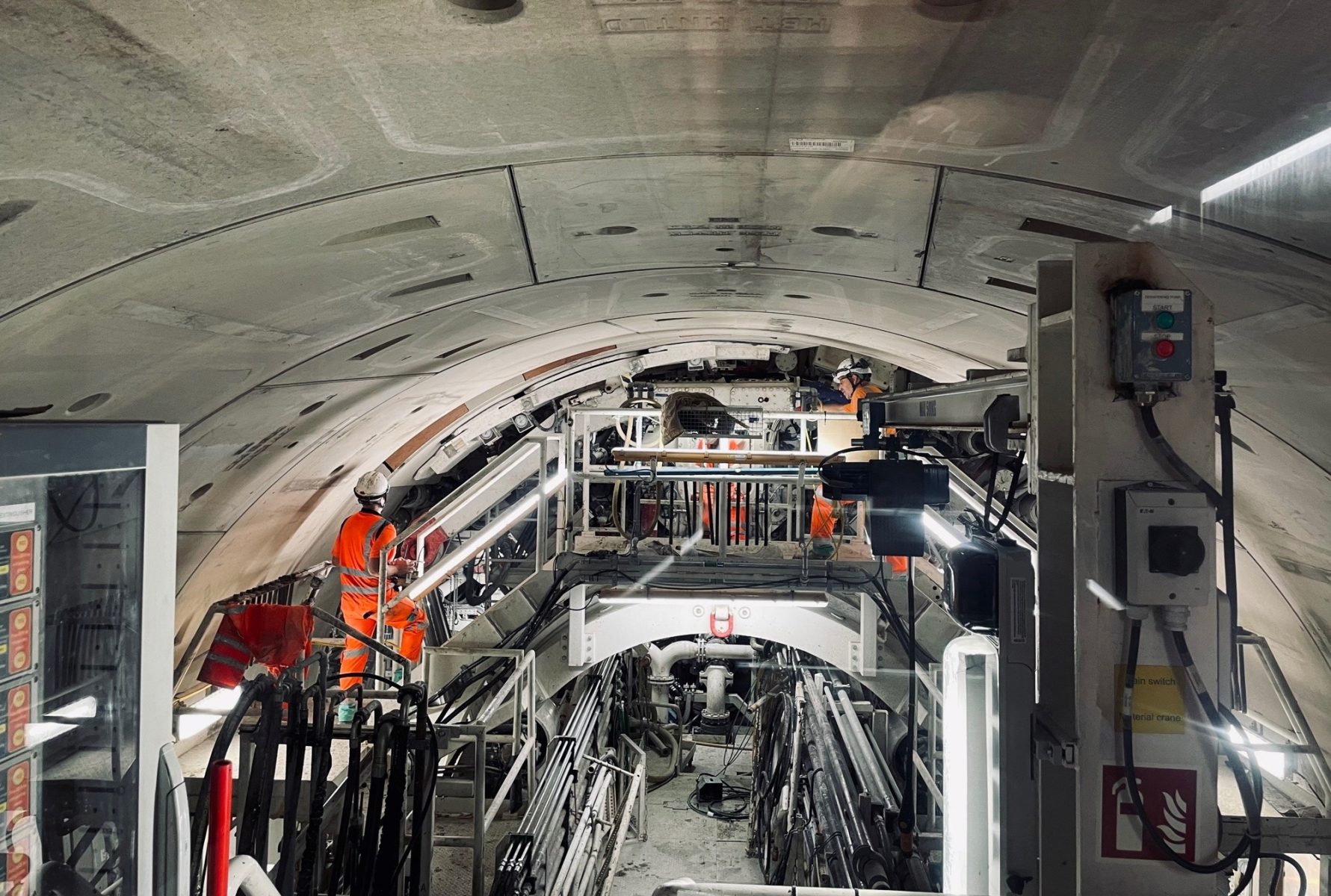 Tideway Perfect Line Tideway's final tunnel drive reaches the halfway point | New Civil Engineer