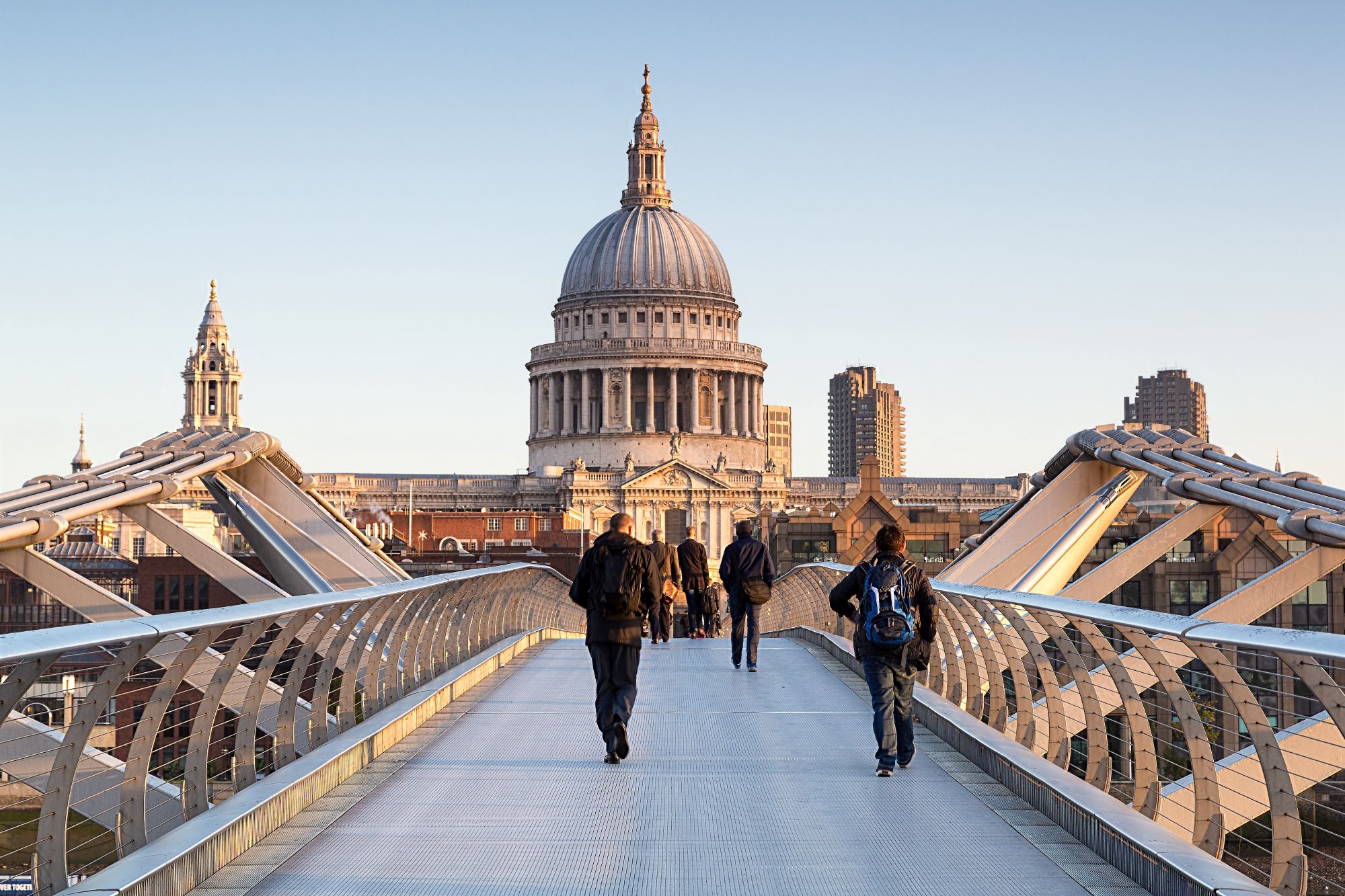 Millennium Bridge London Construction PMVG