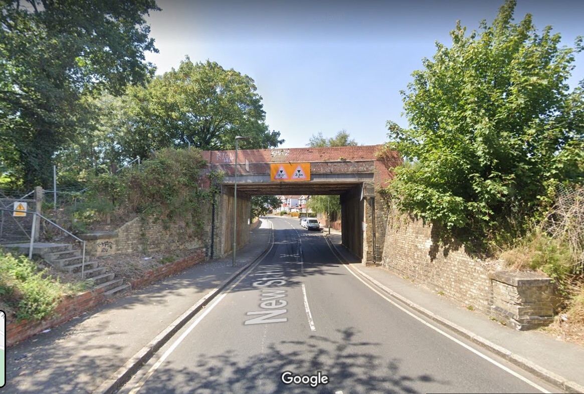 Network Rail engineers work through the night to reopen bashed Bromley