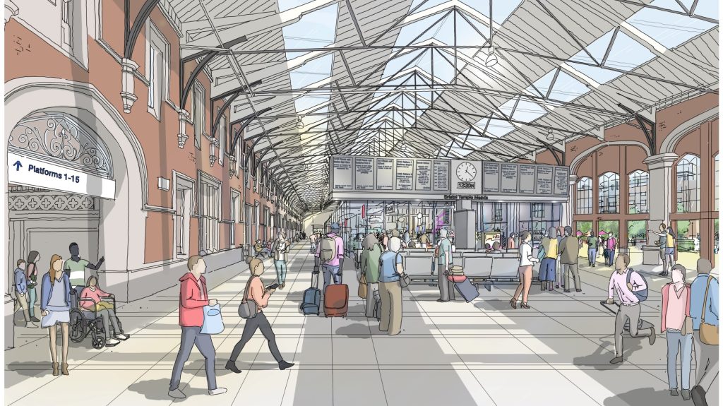 Bristol Temple Meads station receives £95M levelling up grant for