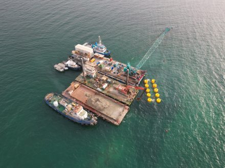 British firm helps recover TBM from Arabian Gulf - Vimarsana News