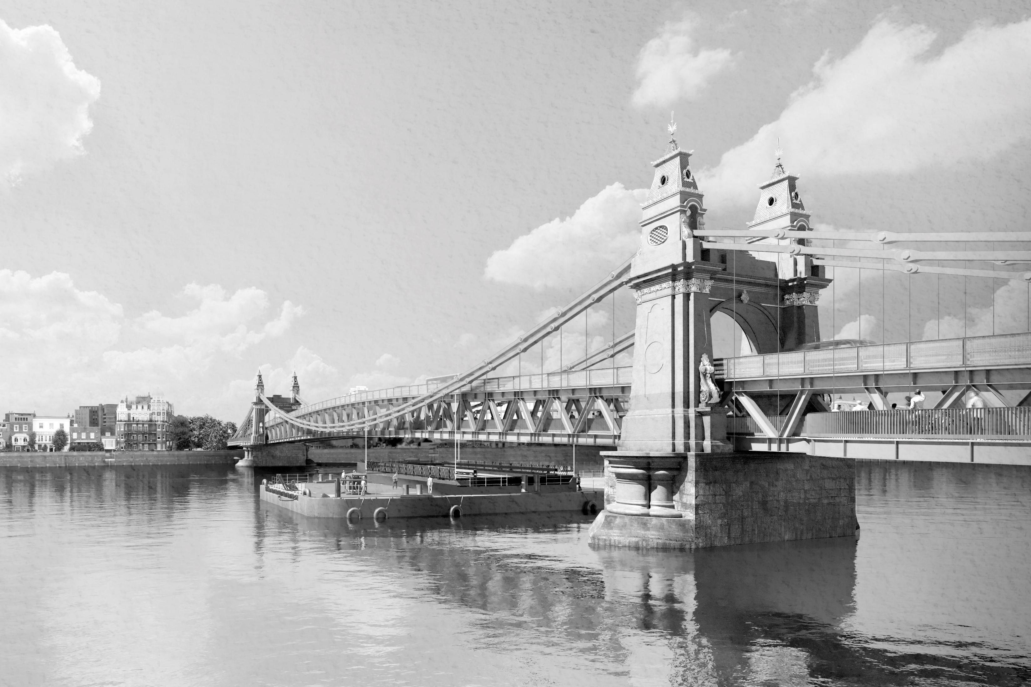 Hammersmith Bridge project team eyes challenges ahead as stabilisation