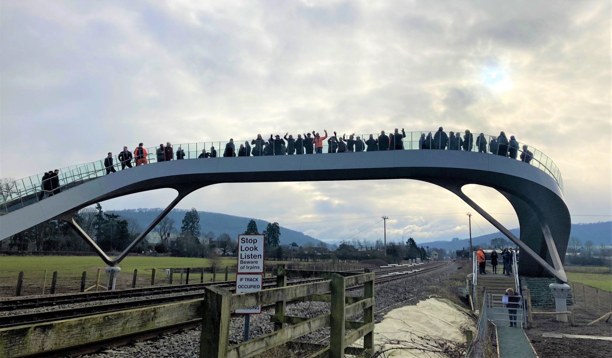 Network Rail’s carbon and cost cutting modular bridge opens in ...