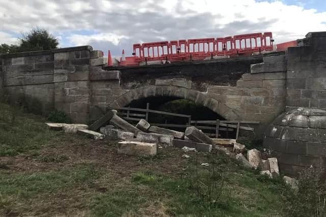 Repairs for East Yorkshire 18th century road bridge struck by car will take five months - Vimarsana News