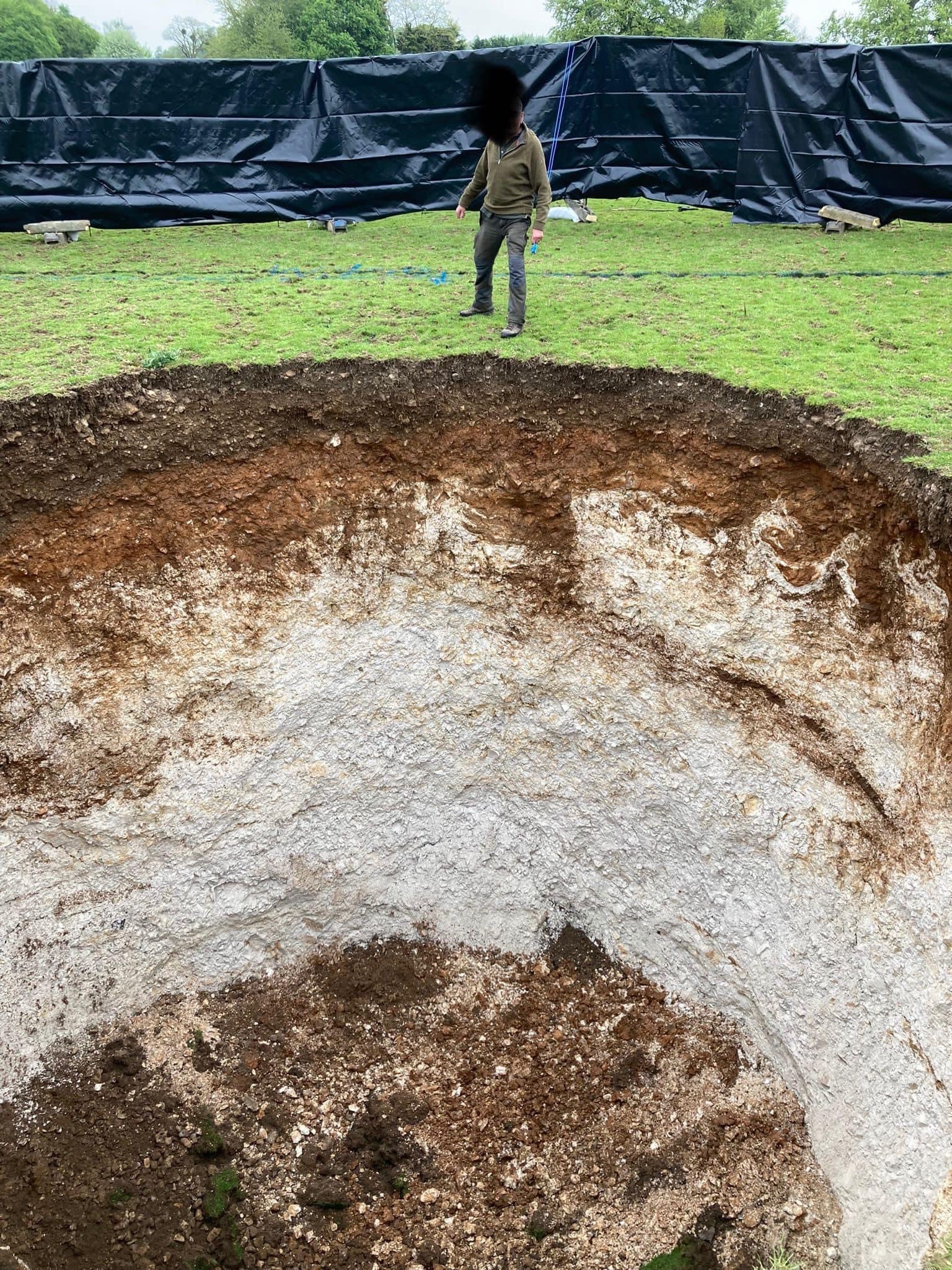 Tunnelling continues as sinkhole appears above HS2's Chiltern Tunnel