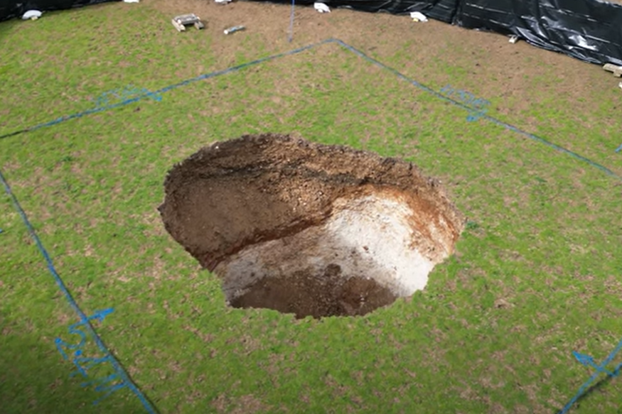 Environment Agency investigation continues as drone footage shows extent of HS2 Chiltern Tunnel sinkhole - Vimarsana News
