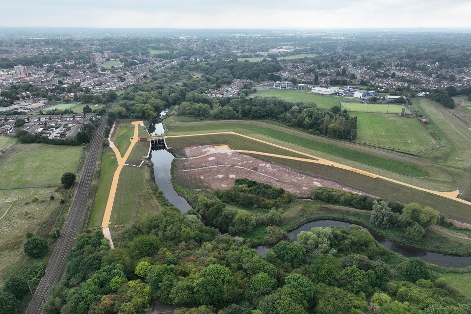 £50M flood risk mitigation reservoir in Birmingham reaches completion - Vimarsana News