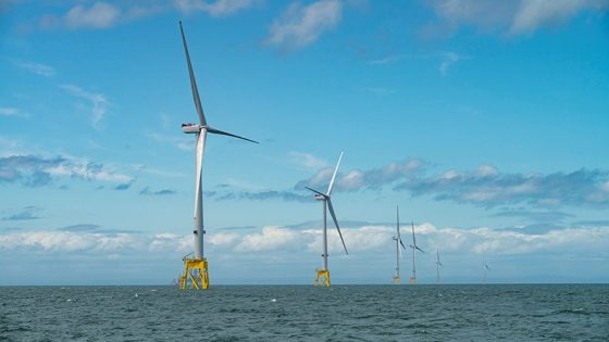 Final wind turbine installed at Scotland's largest offshore wind
