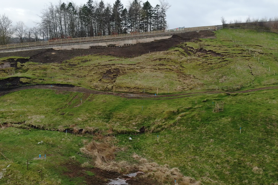 Work begins on £33M landslip reinforcement project on East Coast Main line - Vimarsana News