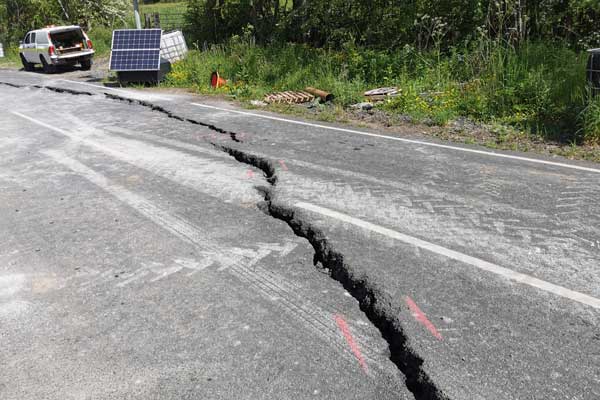 Key steps completed to remediate cracking caused by landslip on Northumberland road - Vimarsana News