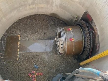 Second sewer tunnel under A65 in Yorkshire completed