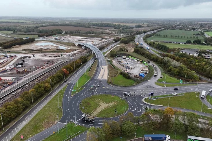 New £14M curved bridge opens in Chelmsford as part of A12 relief road scheme - Vimarsana News