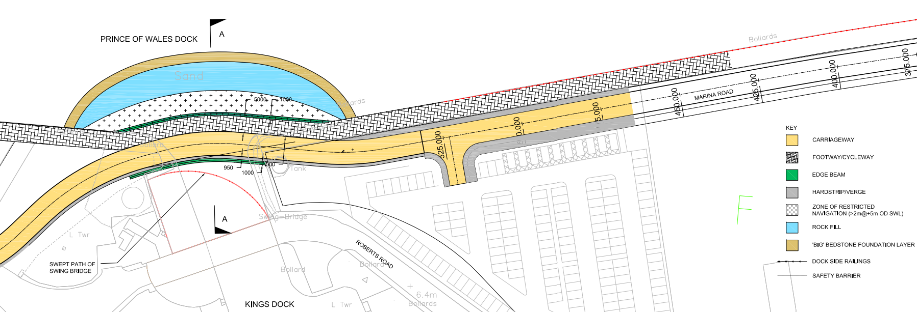 Welsh government looking to partially infill Swansea dock channel and ...