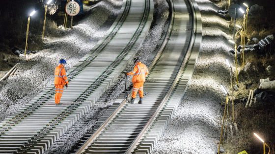 Scotland festive rail upgrades: possession, safety and handback notes for engineers