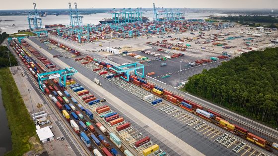 Container Scansca Skanska JV lands $85M container port upgrade | New Civil Engineer
