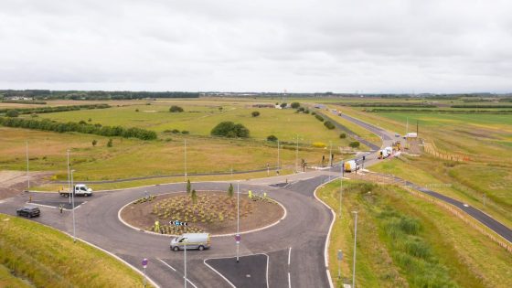 Delayed £27M Lancashire link road opens two months after due date | New ...