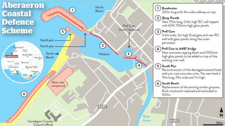 Coastal defence project progresses as team tackles logistical and ...
