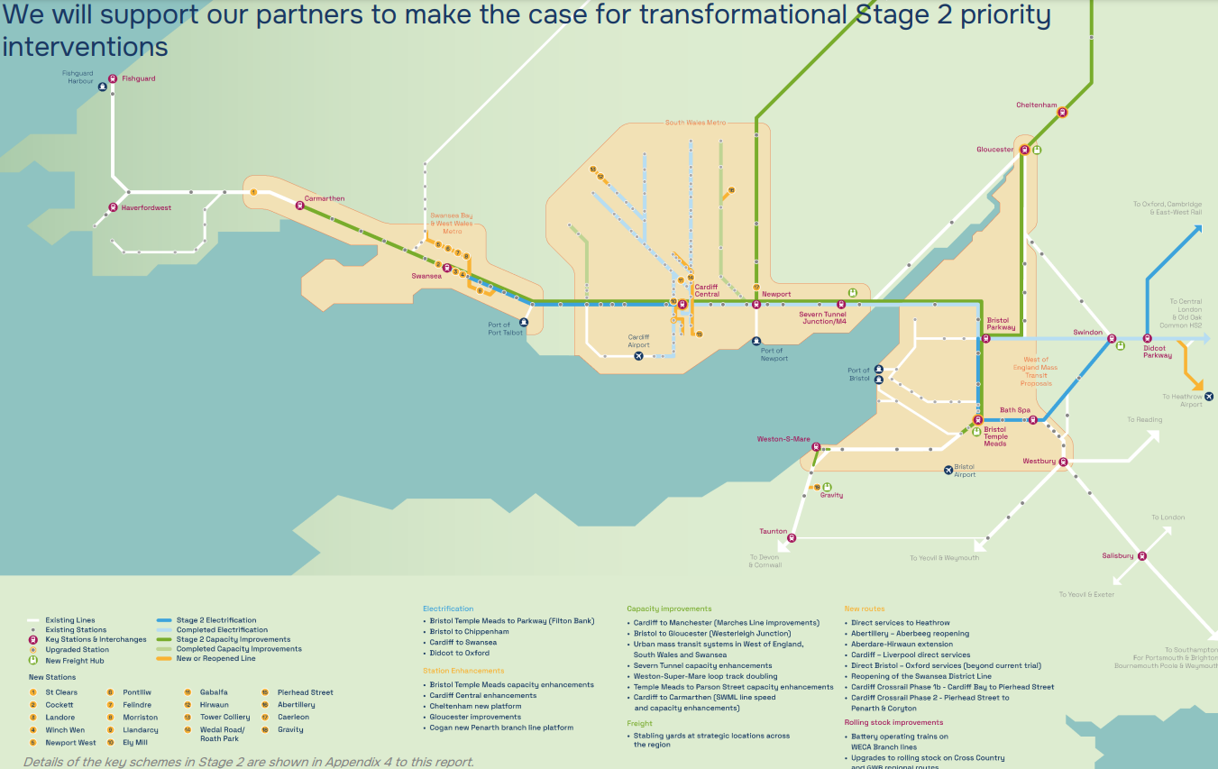 New rail deal for west UK put forward including 30 new stations and £1 ...