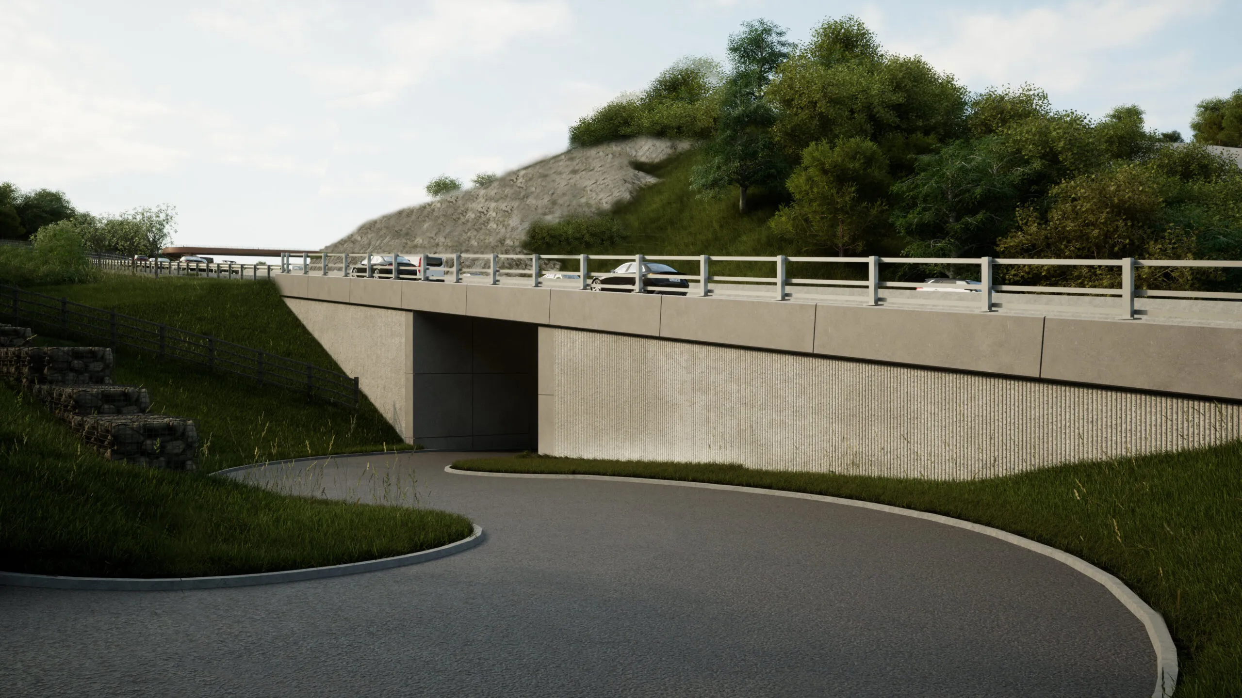 A417 Missing Link scheme works with the landscape to fit naturally into ...