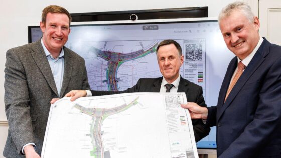 Bam begins work on critical south Dublin link road