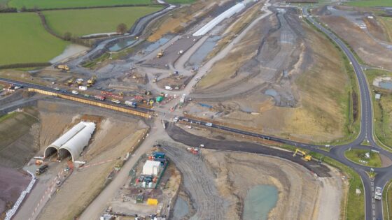 HS2 Greatworth green tunnel: road realignment and excavation lessons for engineers