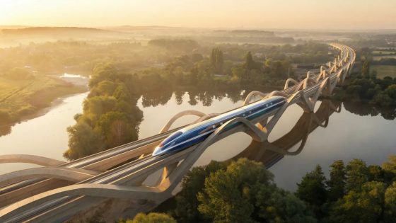 Riba chief proposes £130bn high-speed rail Loop around UK and Ireland inspired by Saudi ‘vision’