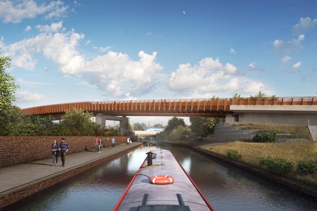 HS2 Saltley Viaduct replacement: traffic staging and risks for project teams