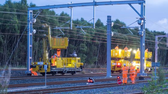 Network Rail alerts contractors to £450M electrification framework for Scotland