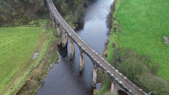 National Highways completes restoration work on 19th century Riddings Viaduct