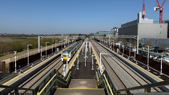 Cambridge South £250M station: design and capacity lessons for rail engineers