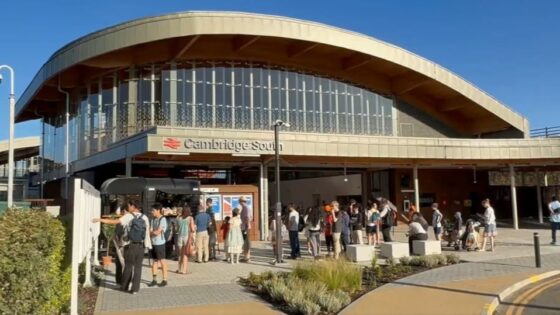 Cambridge South station: early demand and capacity lessons for rail engineers
