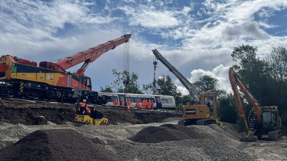 Lewes train services resumption: derailment repair lessons for rail engineers
