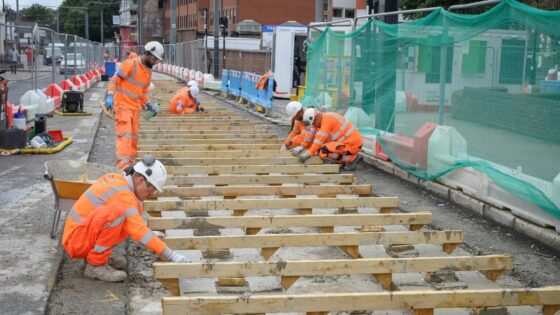 VolkerRail Croydon tram loop renewals: slab track lessons for engineers
