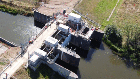 £42M Kent flood defences: design and embankment lessons for civil engineers