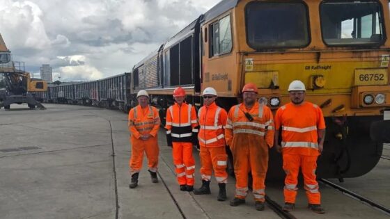 Holcim’s 100,000t Sunderland rail route: supply-chain and carbon notes for engineers
